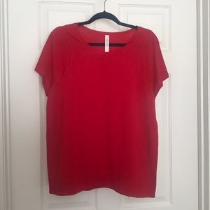 Lulu Lemon Red T-shirt